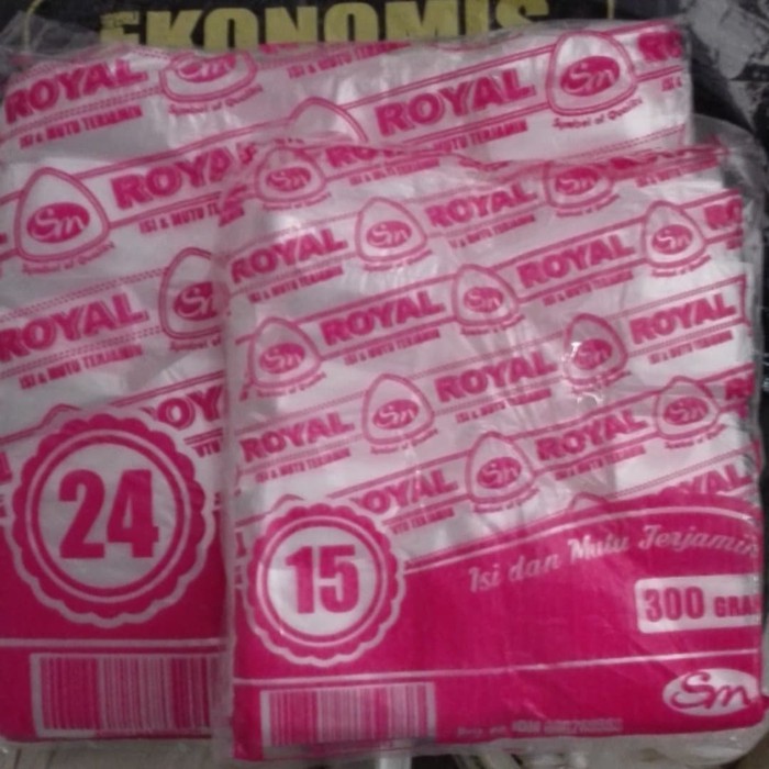 

Kantong bening 24 isi 300gr