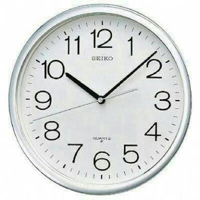 Jam Dinding Seiko QXA-014- Silver
