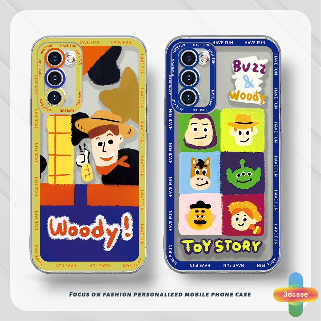 Soft TPU Case Samsung A13 A23 A32 A52 A12 A03 A51 A03S A10S A50 A20S J7 Prime A02S A20 A50S A10 A30S A52S A30 M12 M01S A125 F12 M10S M40S A515F A207F M02S A025 F02S 11 12 13  7 8 6 Plus Transparent Toy Story Angel Eyes Protector Cover