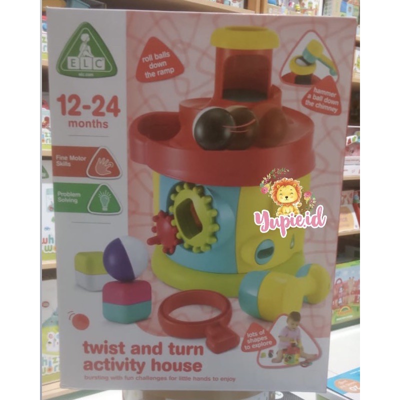 elc twist and turn activity house