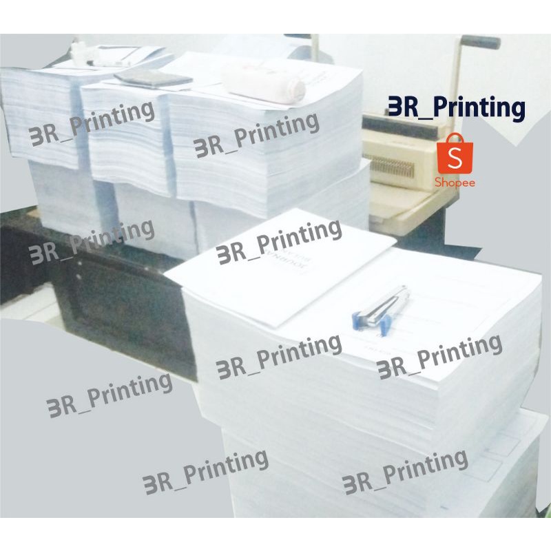 Jasa cetak buku/print buku  A5