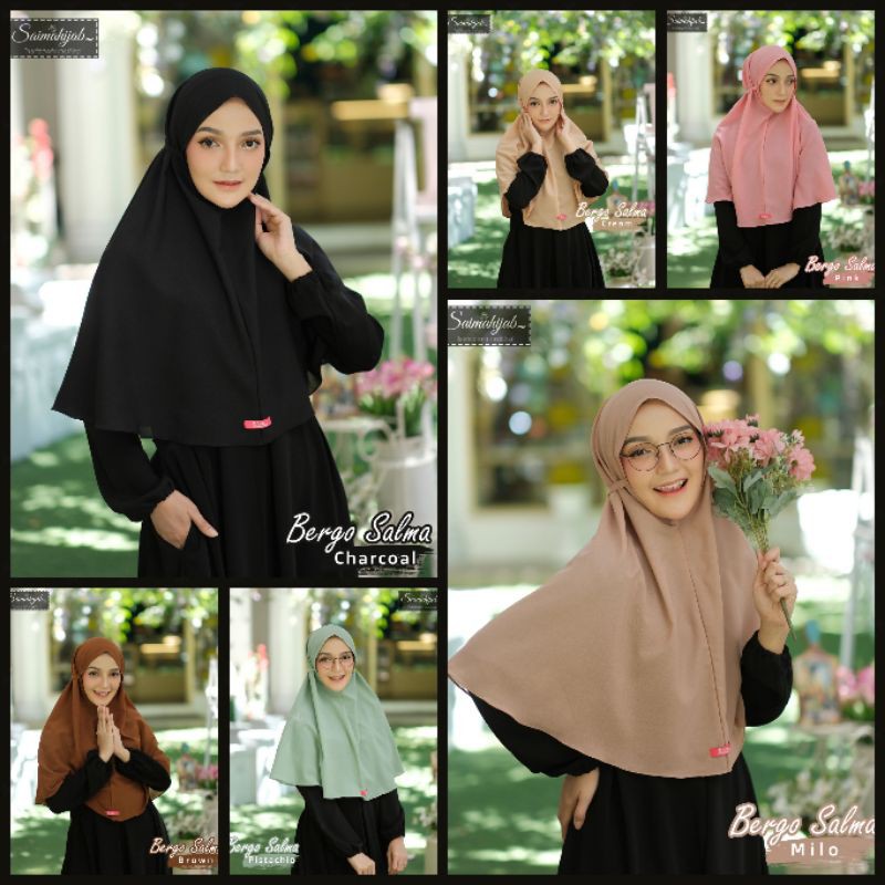 Bergo Salma by Saimahijab