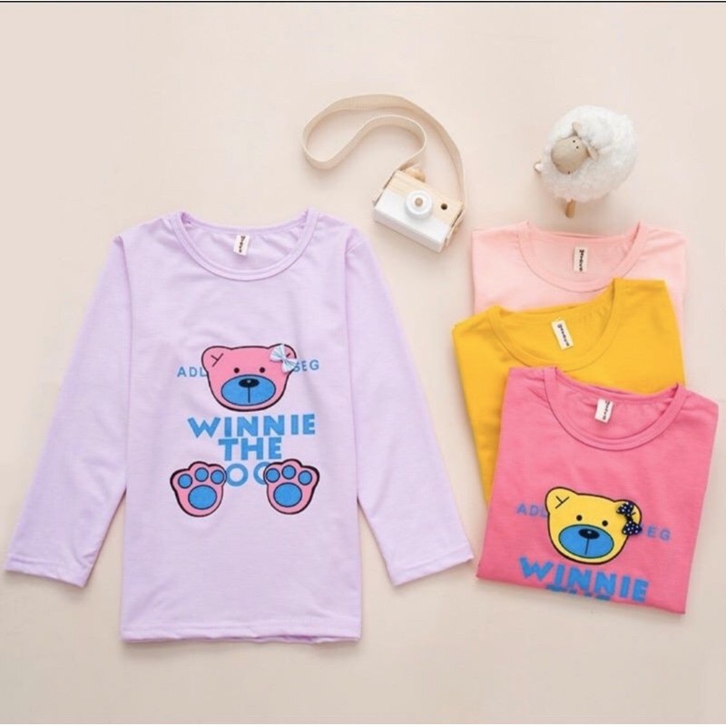 NazwaAllShop/Detail Produk Kaos panjang Anak Anak perempuan/Atasan Anak Balita Wanita/1 thun-5 thn