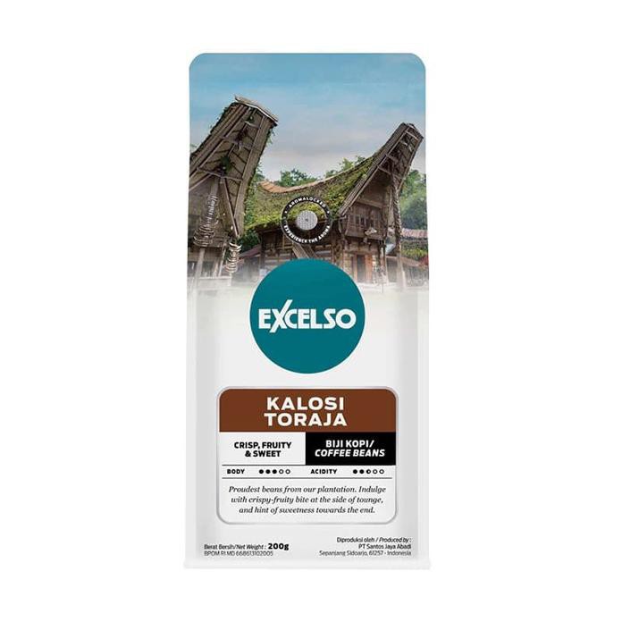 

EXCELSO KALOSI TORAJA COFFEE BEAN 200G