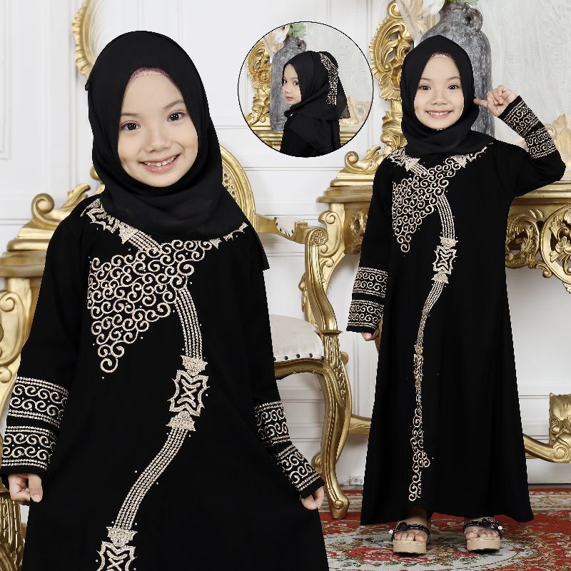 GALLERY EXCLUSIVE ABAYA HITAM GAMIS TURKEY 1229