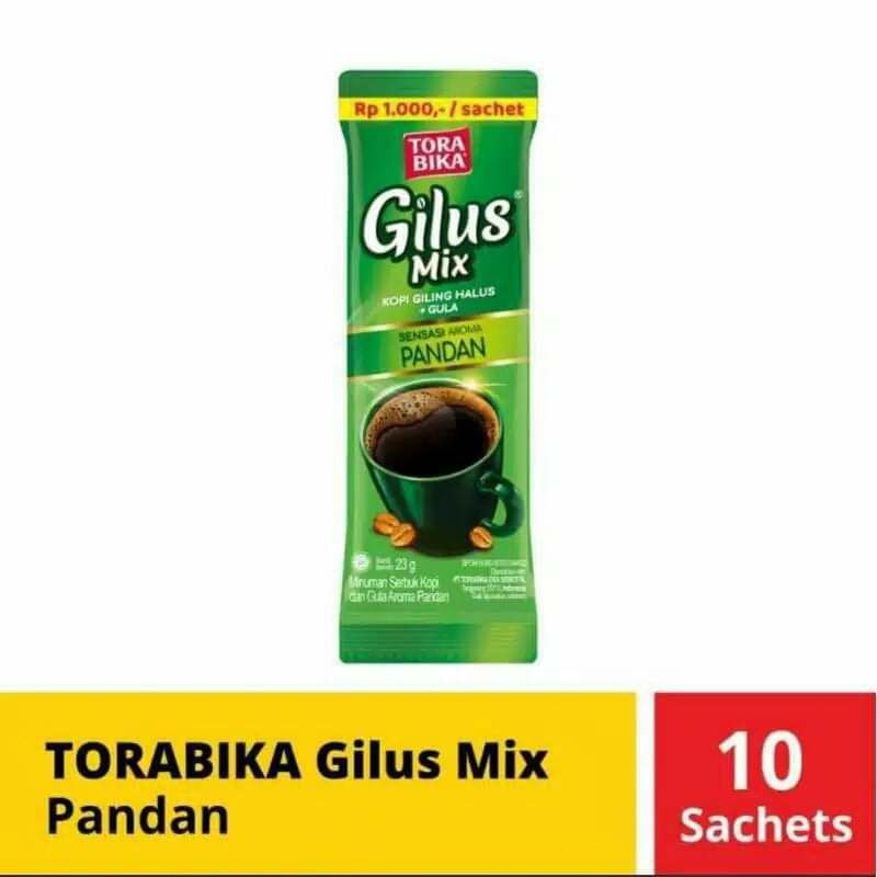 

gilus mix pandan 23gr harga per-sachet