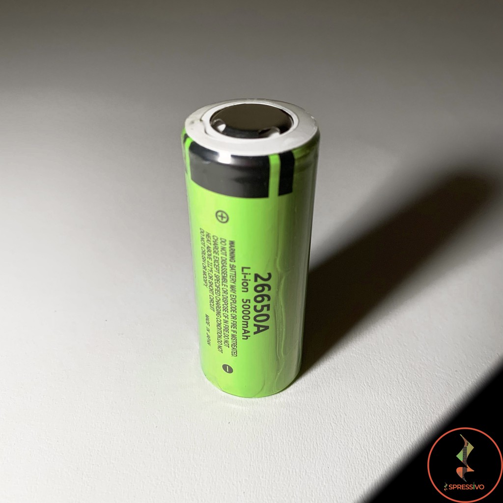 Baterai Senter 26650A Panasonic charge li-ion 5000mAh rechargeable