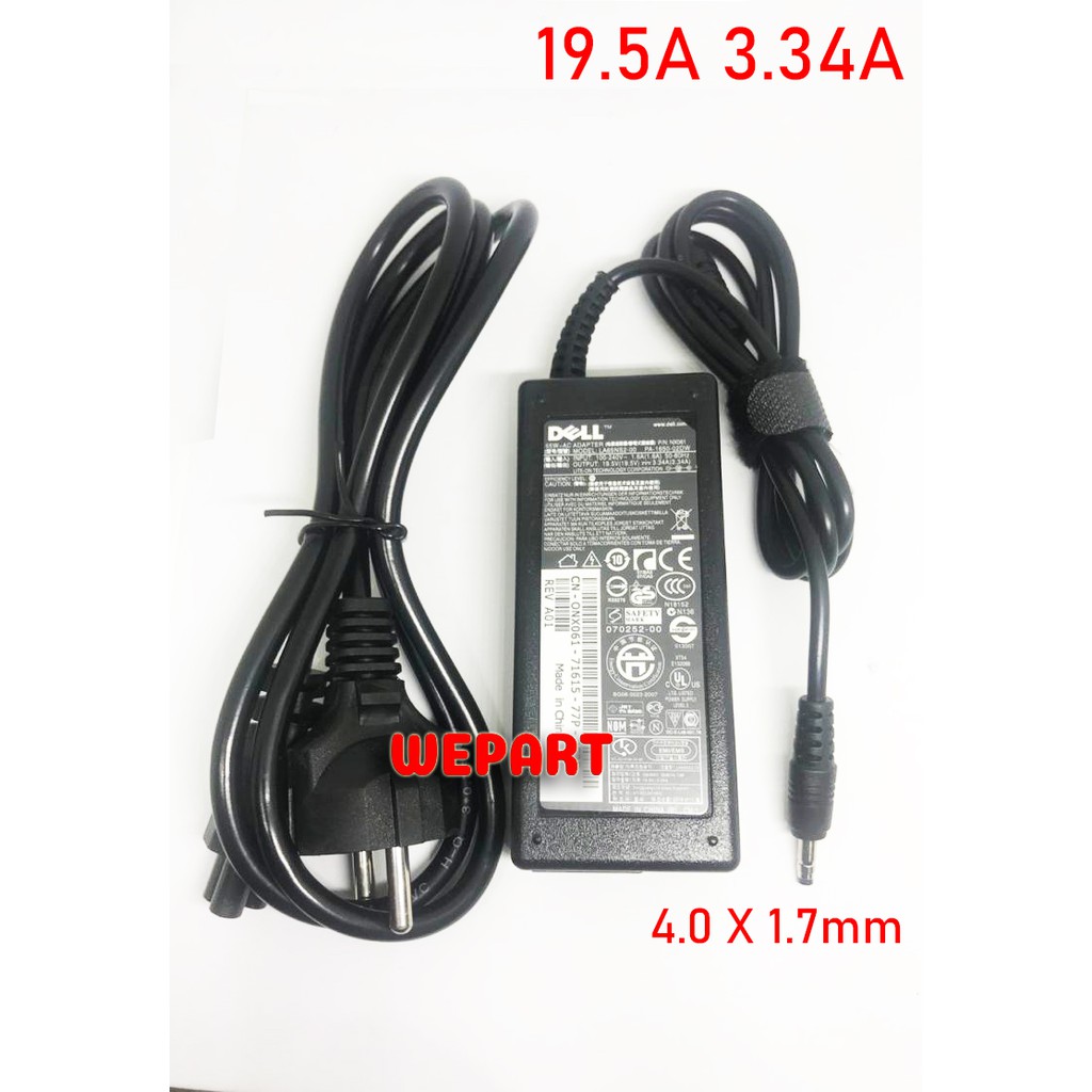 Adaptor Charger Casan Original Laptop Dell Vostro 5460 5470 5480 5560 Inspiron 14-5439 19.5V 3.34A 4