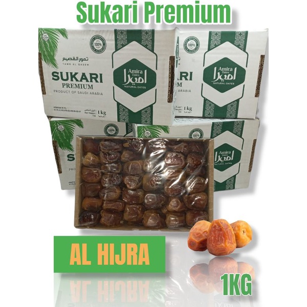 KURMA SUKARI  /SUKARI PREMIUM 1kg [ KEMASAN  DUS ORY  ]