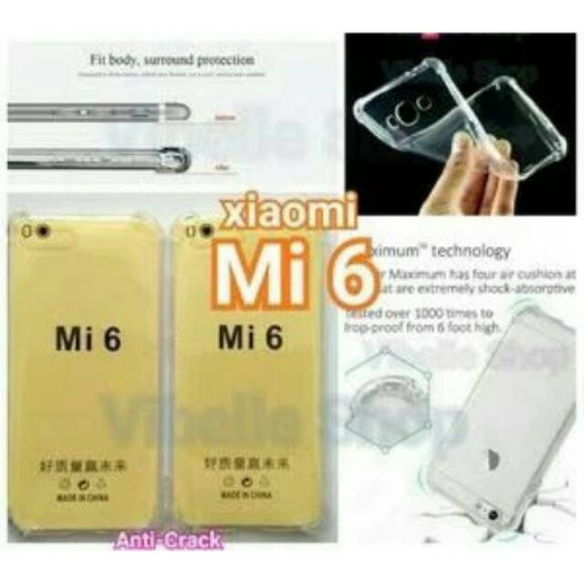 ANTI CRACK MI6 ANTI CRACK XIAOMI MI6 ANTI SHOCK MI6