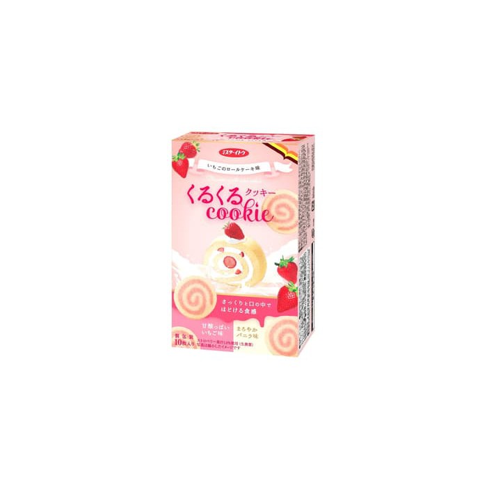 

#HANDCARRY Ito Seika Strawberry Roll Cookie 91g - UFOHCR1012