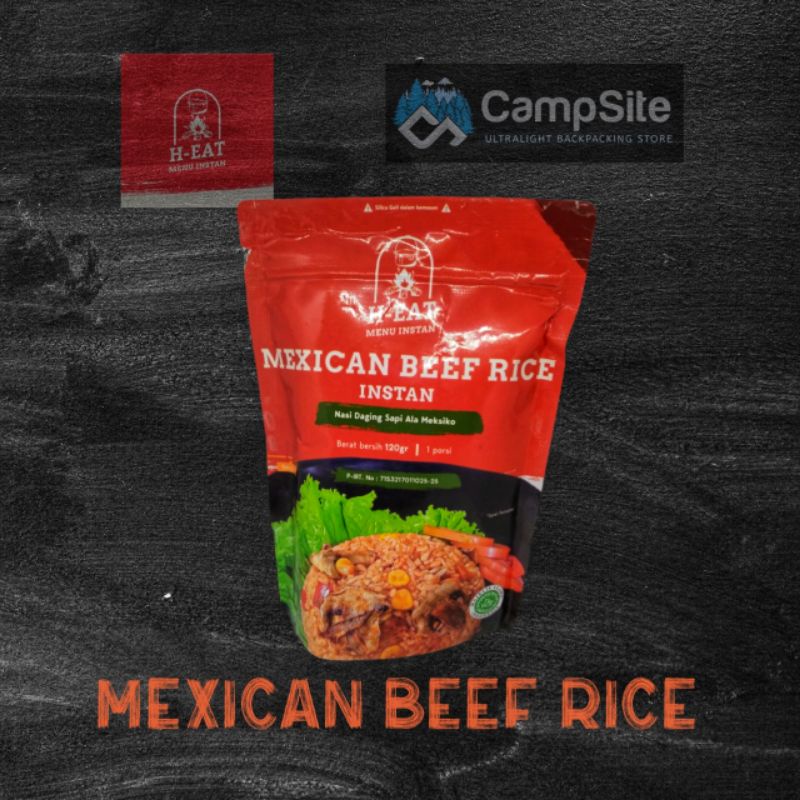 H-EAT MEXICAN BEEF RICE INSTAN
