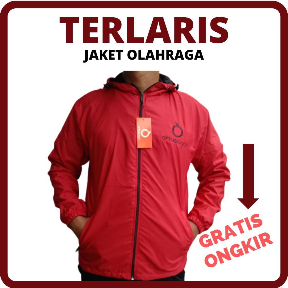 Jaket Parasut Olahraga Ortus Pria Wanita