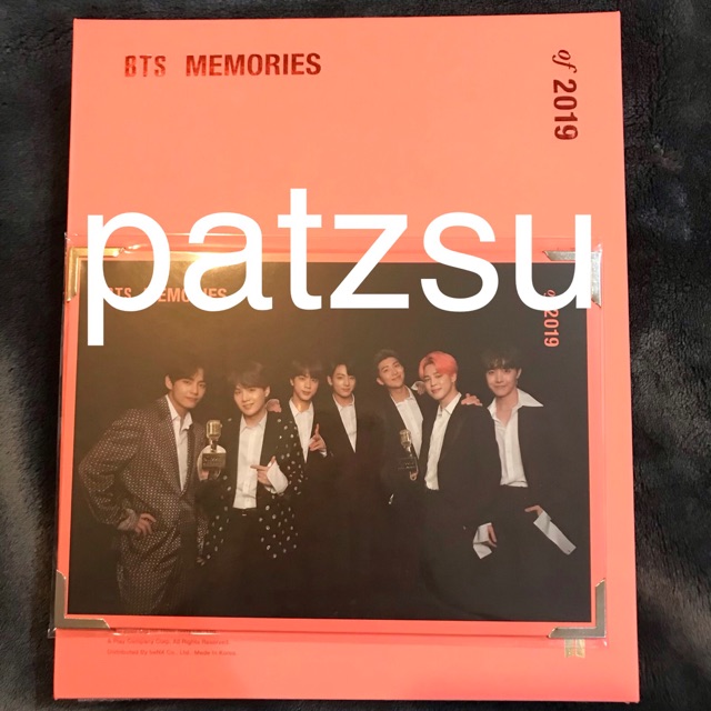 [READY STOCK] BTS MEMORIES 2019 (TANPA PC) + WEVERSE GIFT FRAME