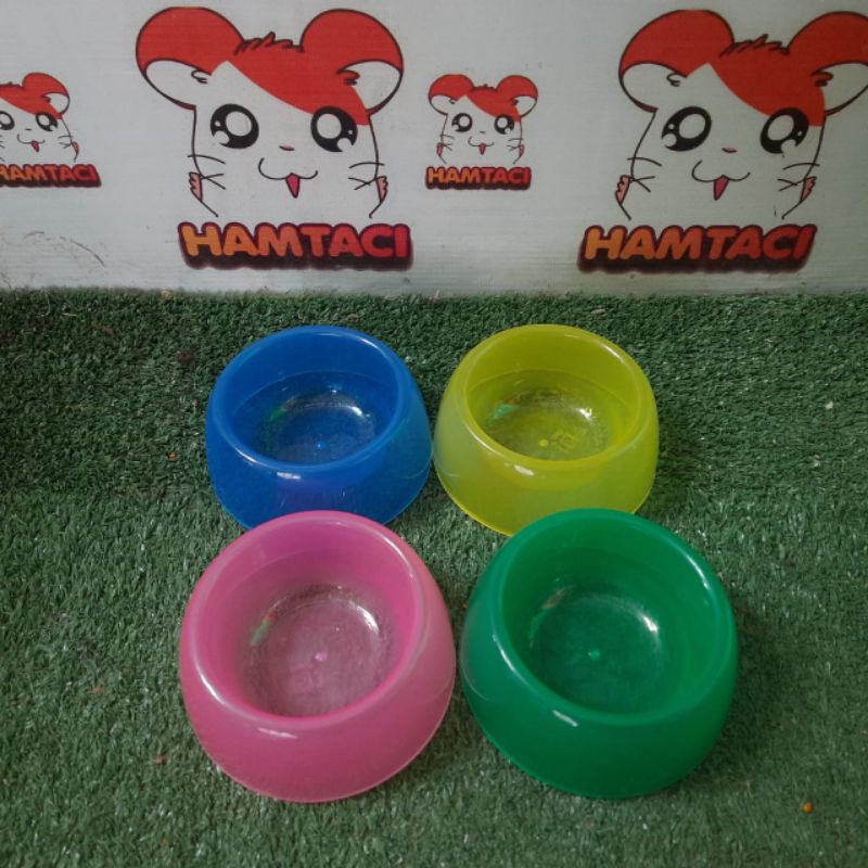 TEMPAT MAKAN HAMSTER ANTI TUMPAH BULAT PF103