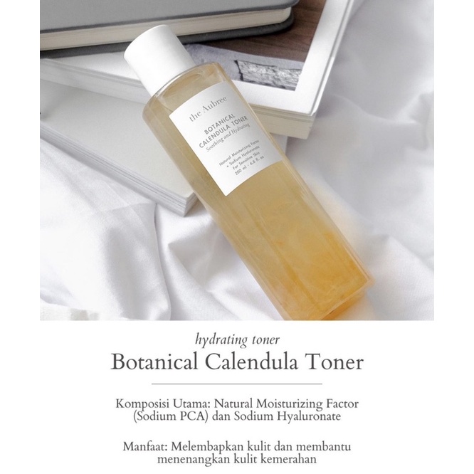 THE AUBREE Botanical Calendula Toner 200ml 110ml (Hydrating Toner, Face Toner, Toner Wajah)