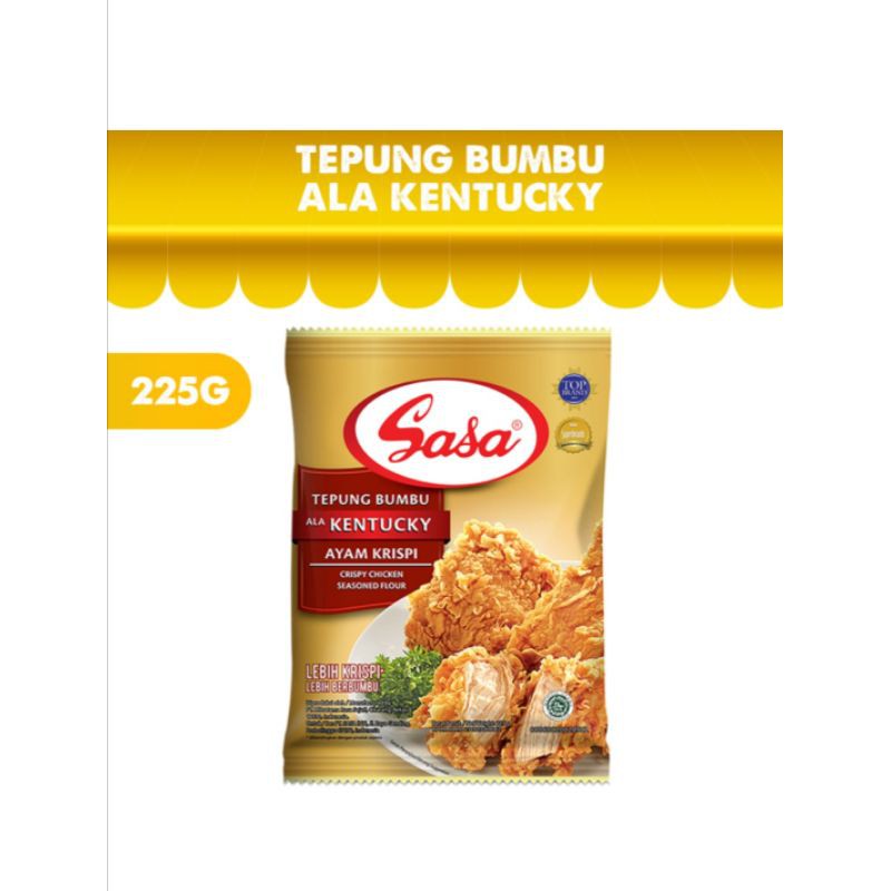 

Tepung Bumbu krispi Sasa ala kentucky 210gr