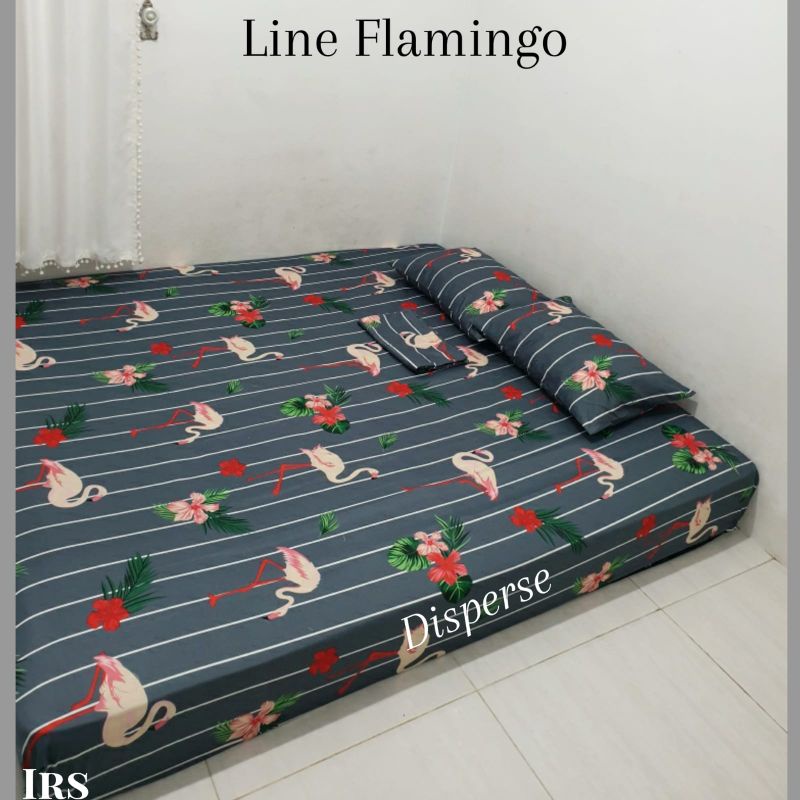 Sprei Homemade MURAH LINE FLAMINGO/FLORAL FLAMINGO/TROPICAL FLAMINGO
