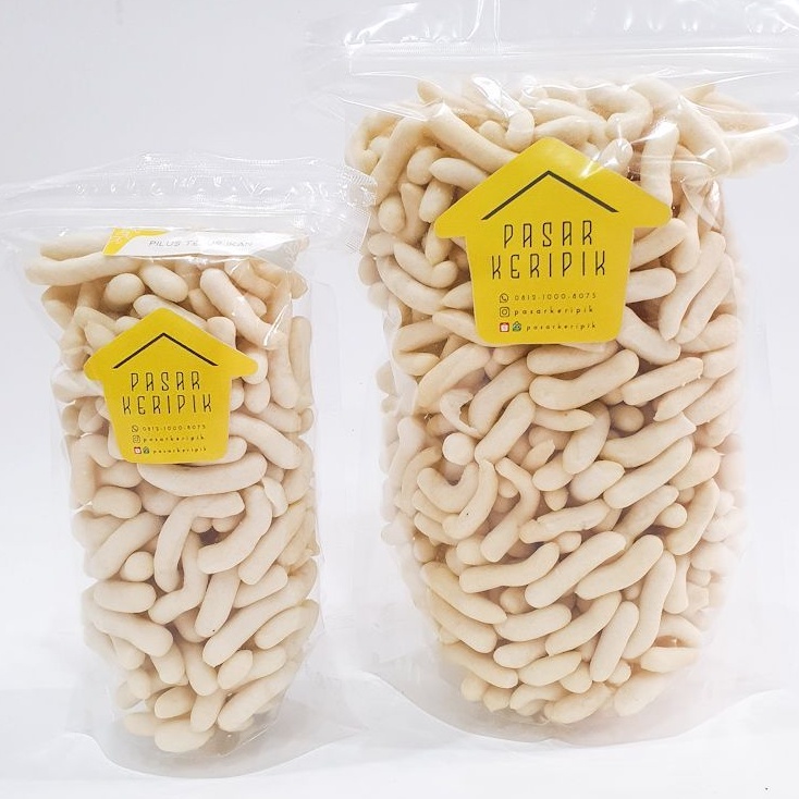 

Pasar Keripik Pilus Telur Ikan Size Besar