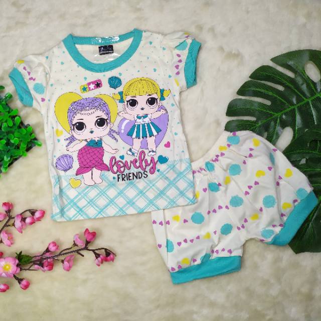 Setelan Piyama Bayi size 0-6bulan Model Za-ra Kids / Pakaian Bayi / Baju Baby Perempuan