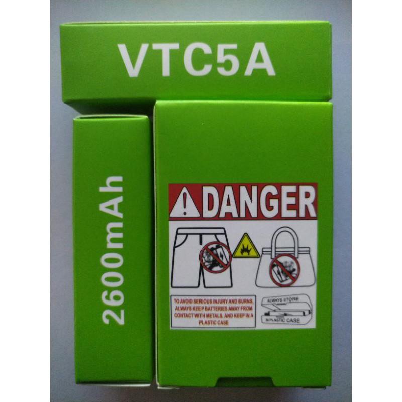 Baterai VTC5A Baterei VTC 5A Authentic Murata 18650 2600mAh