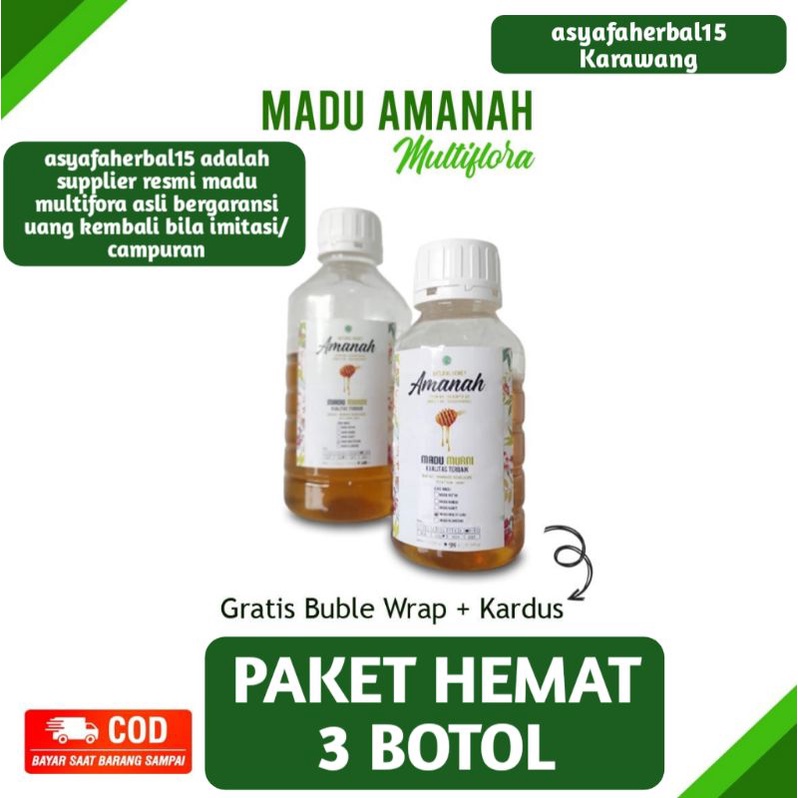 

Madu multifora 500 gr asli 100% bergaransi