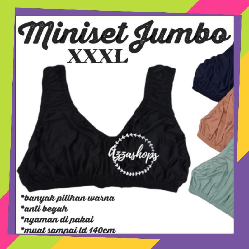 MINISET JUMBO MOTIF FIT TO LD 100 - 140CM