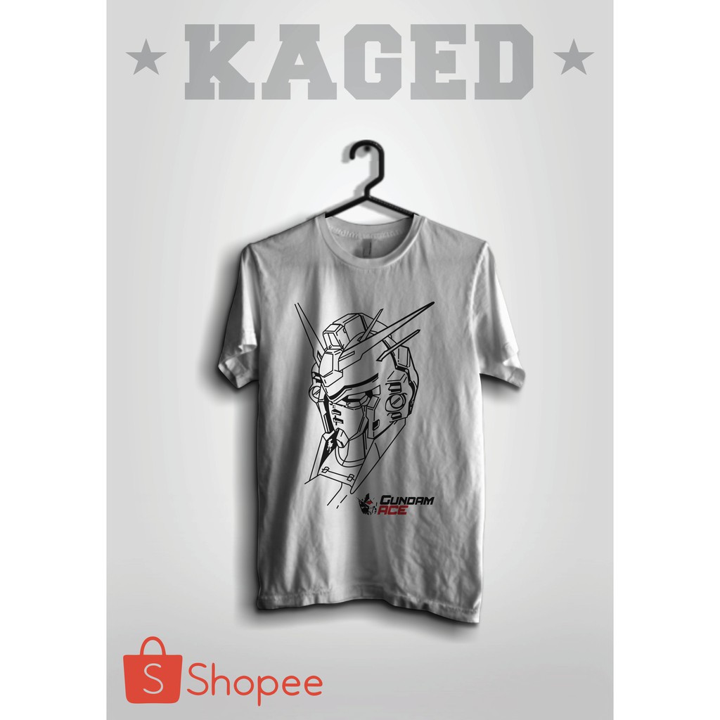 KAOS GUNDAM KAOS GUNDAM ACE KAOS ROBOT GUNDAM KAOS ANIME KAOS ROBOT #WARNAPUTIH