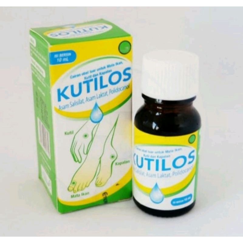 Kutilos 10ml obat kutil, kapalan dan mata ikan..