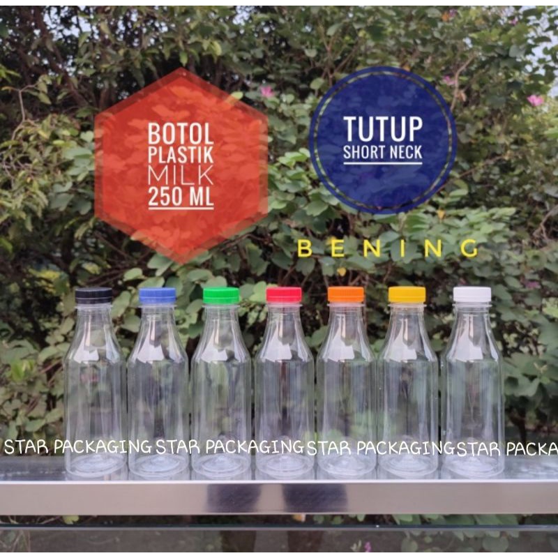 Botol 250ml Botol Plastik 250ml Botol Milk 250ml Botol Susu 250ml