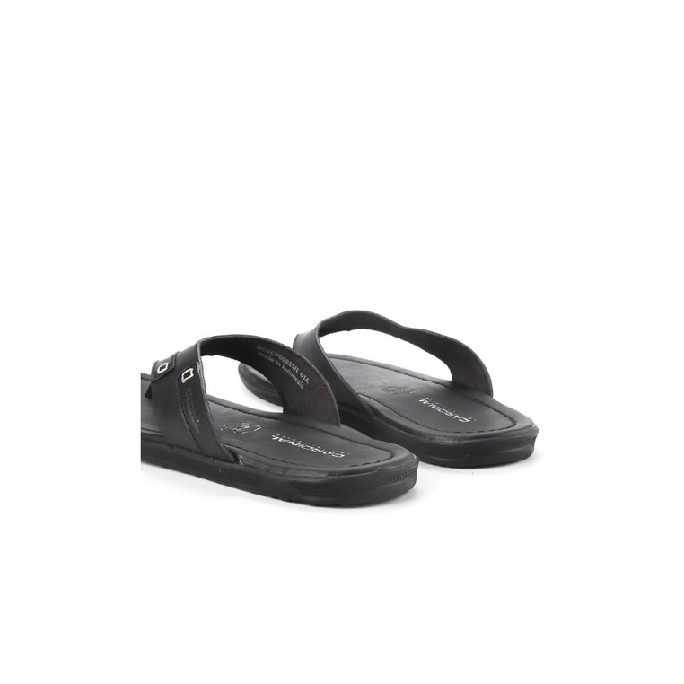 SANDAL JEPIT KULIT PRIA CARDINAL ORIGINAL CASUAL TERBARU HITAM CA10