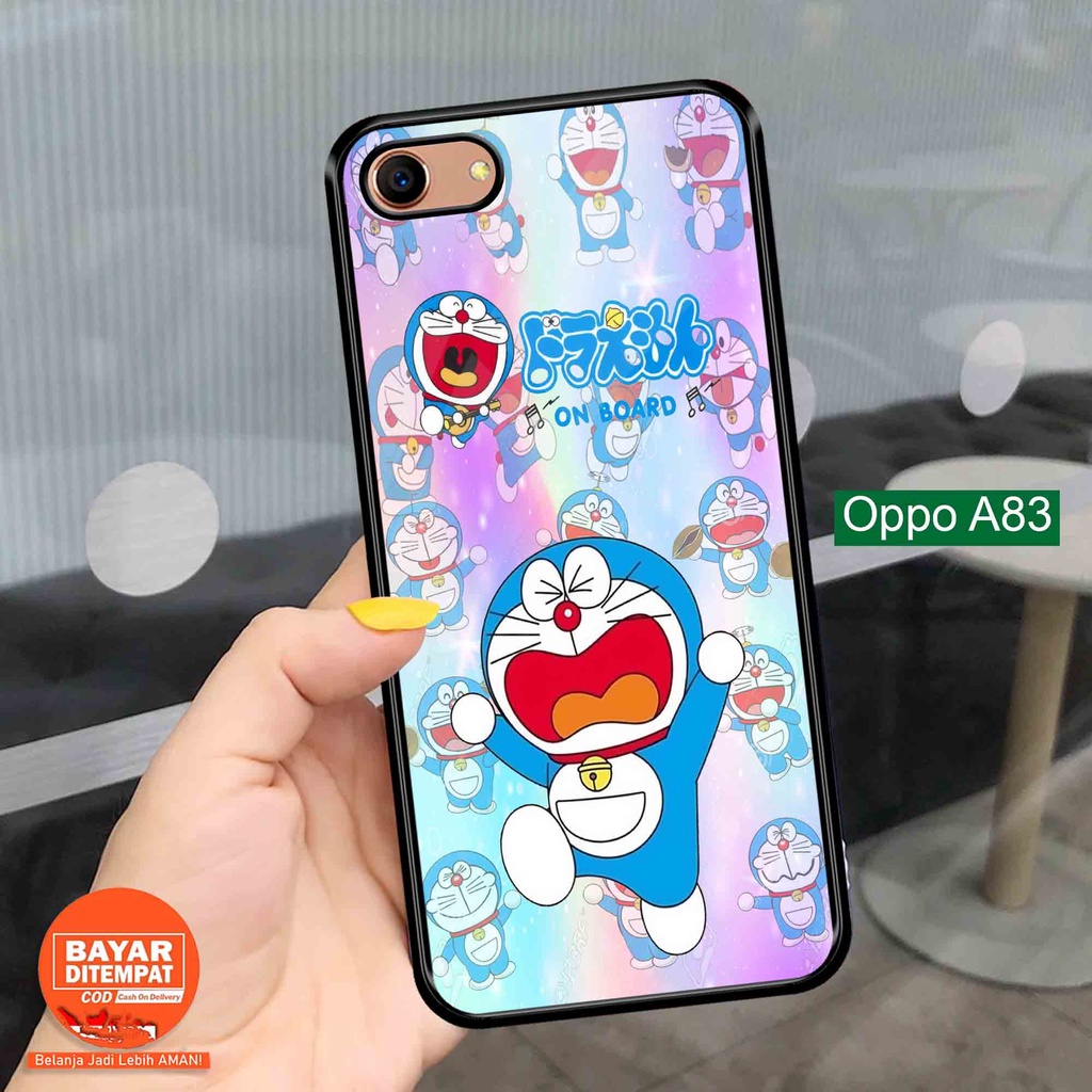 Case Oppo A83 - Case Glossy A83 [ Cartoon Emon 3 ] - Hardcase Oppo A83 - Softcase Oppo A83 - Cassing