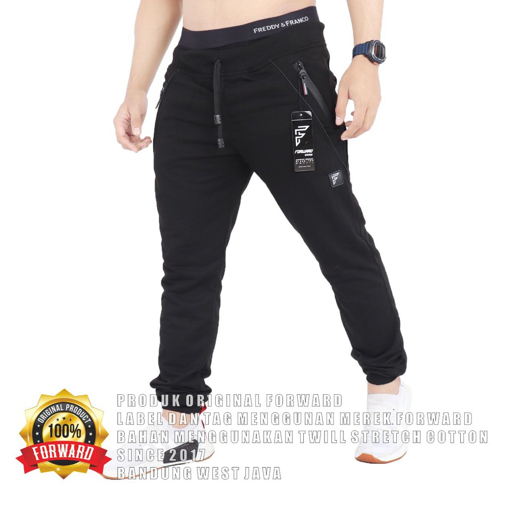 Celana joger jogger pria polos original forward