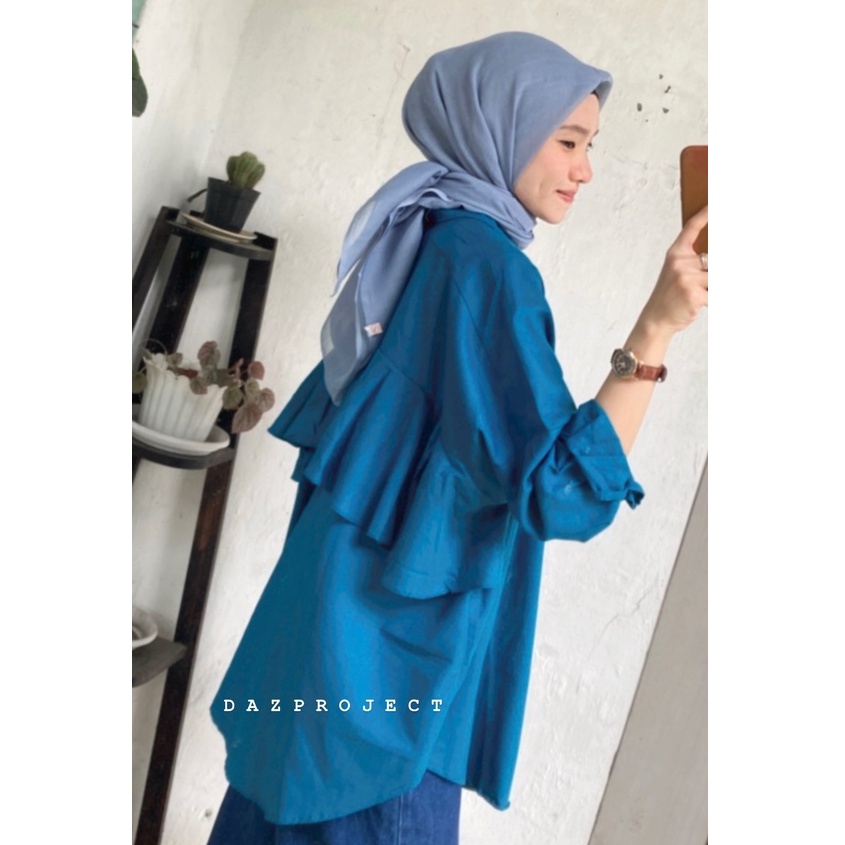 Ruffleback Rami Shirt Polos by DAZPROJECT