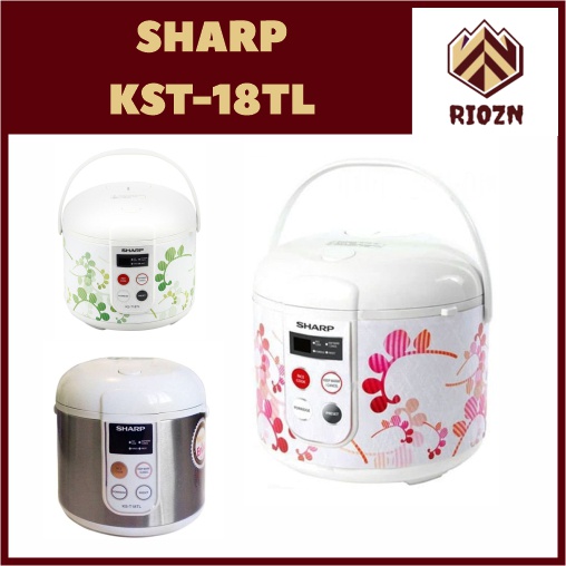 SHARP Rice Cooker Digital Magic Com 1.8 Liter KST18TL