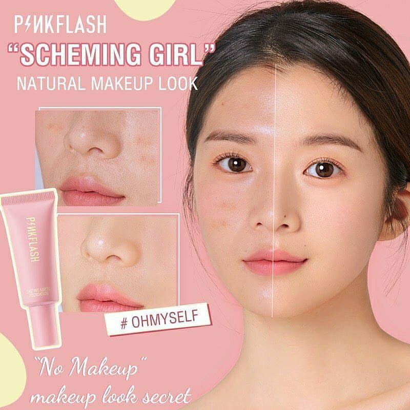 PINKFLASH Oh My Self Weightless Long Lasting All - Day Tahan Air Matte Foundation 6 Colors - Foundation