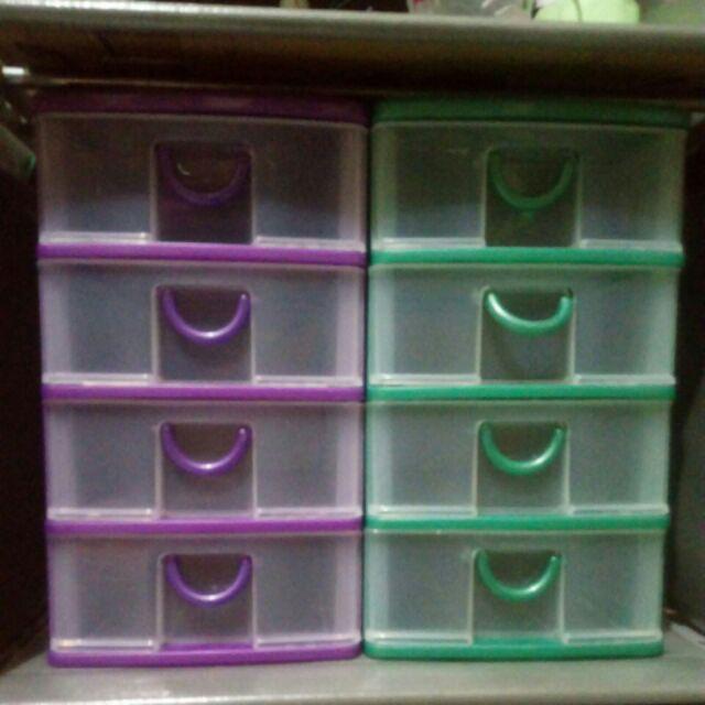 Komet Star Mini Container Victory Susun 4 M / Laci Mini / Laci Plastik