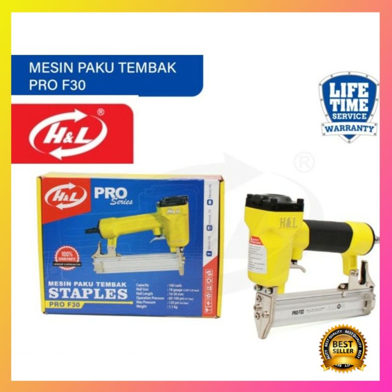 

Diskon HL Pro F30 Mesin Paku Tembak Staples Angin