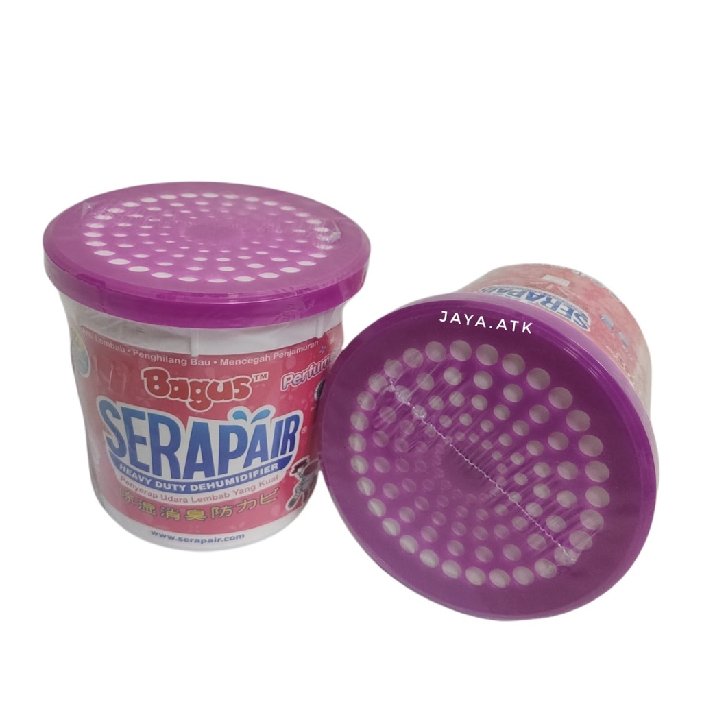 SERAP AIR DEHUMIDIFIER BAGUS SERAPAIR 450 ML BOX ANTI LEMBAB BAU RUANGAN