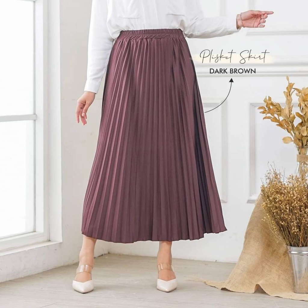 PROMO SPESIAL ROK PLISKET PLEATED SKIRT