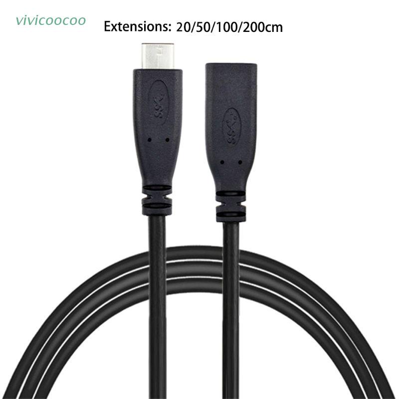 VIVI   Type C USB 3.1 Male to USB-C Female Extension Data Cable