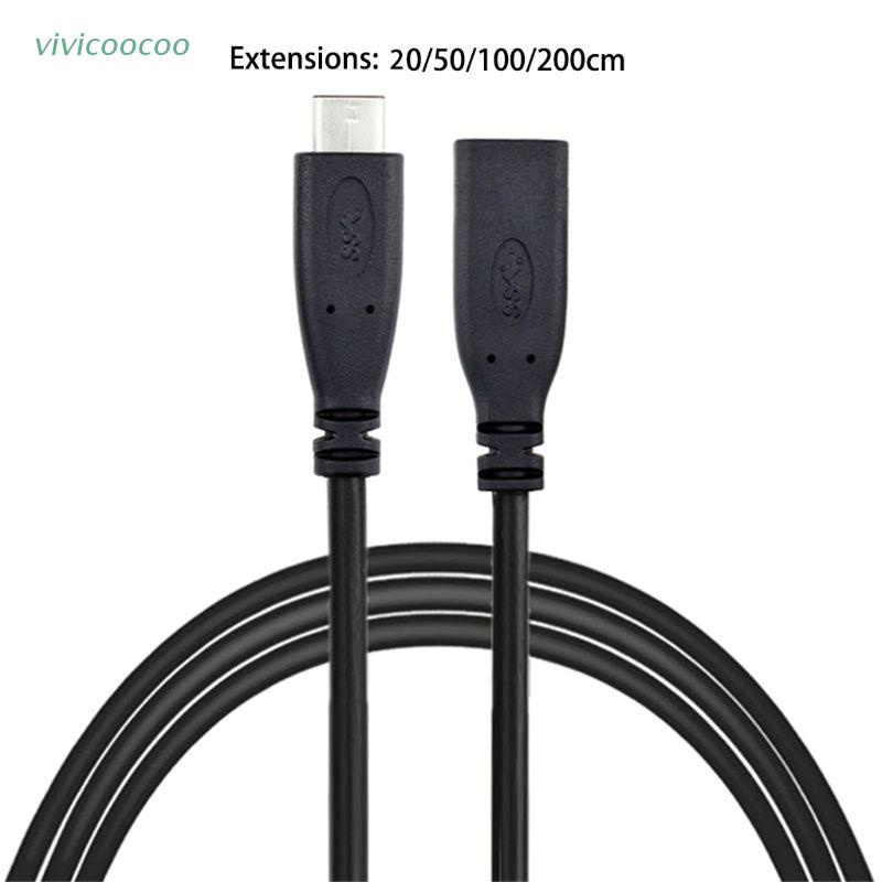 VIVI   Type C USB 3.1 Male to USB-C Female Extension Data Cable