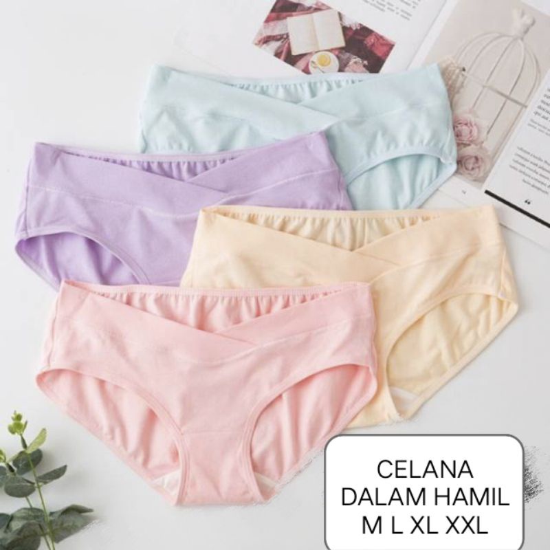 CELANA DALAM HAMIL SESUAI PHOTO BAHAN KATUN LEMBUT (cd hamil polos)