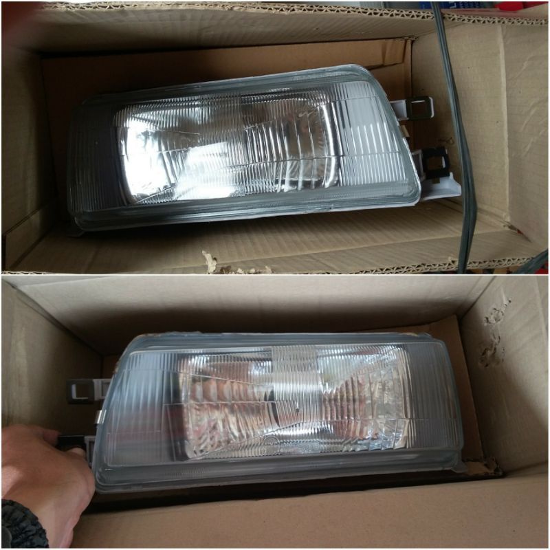 headlamp corolla twincam lampu depan corolla twincam