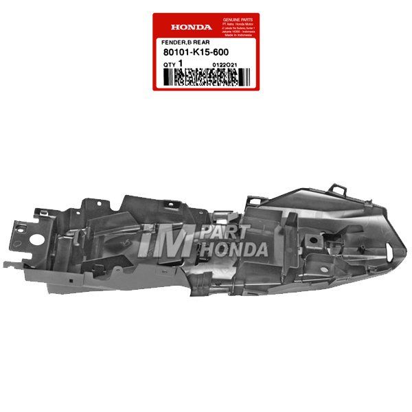 Slebor Belakang Fender B Rear Atas Roda Belakang CB 150 R LED 2018 - 2022 80101-K15-600