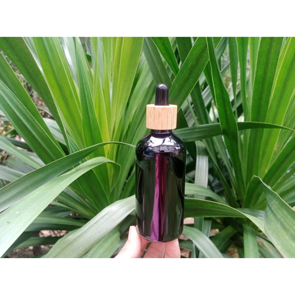 Jual Botol Serum Pipet Kaca Hitam Ml Botol Essential Oil Kosmetik