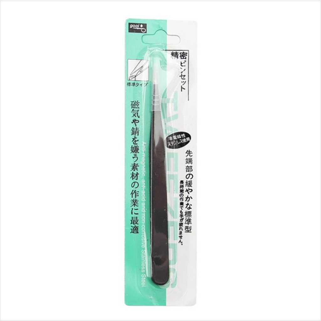 PINSET TWEEZER BLACK STRAIGHT &amp; CURVED