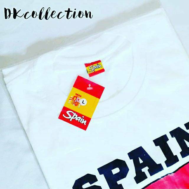 SOUVENIR KAOS BARCELONA SOUVENIR KAOS SPANYOL SOUVENIR KAOS SPAIN SOUVENIR