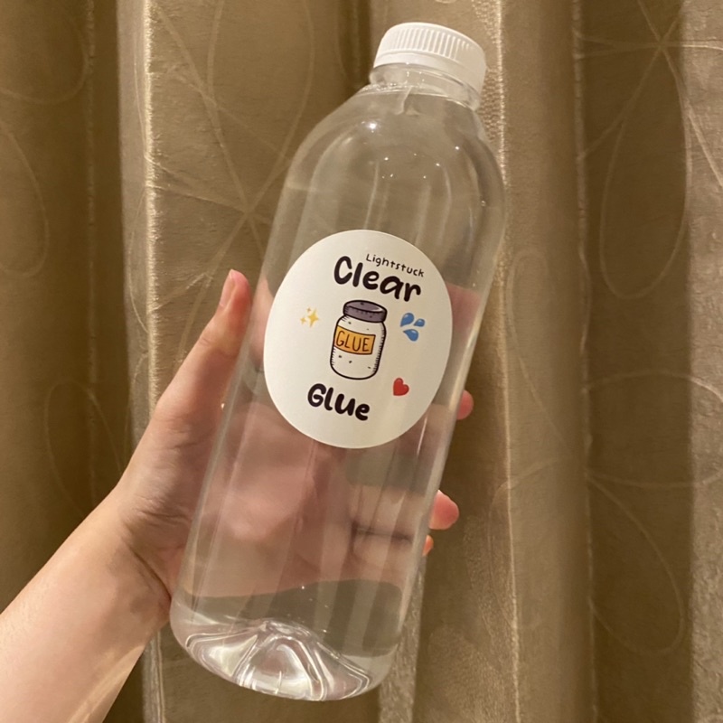 

Clear Glue Premium (1000ML & 1Liter) Tanpa Campuran Air 100%