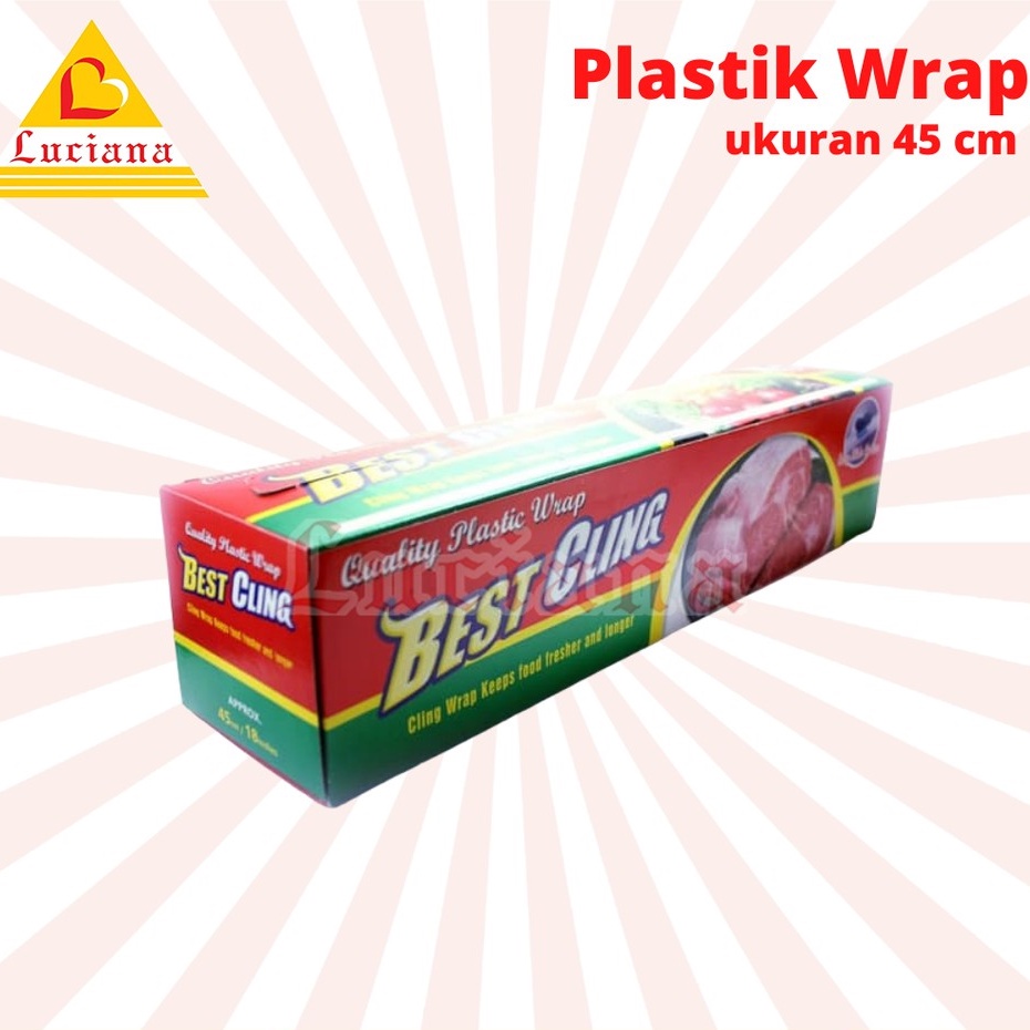 Jual Plastik Wrap Best Cling ukuran 45cm Shopee Indonesia